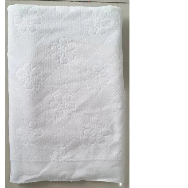 Hajj Towel Pilgrimage Towel Saudi Arabs Muslim Ihram  Pure Polyester Embossed White Wearing  A Cloak Towel Garment 1.1m * 2.1m