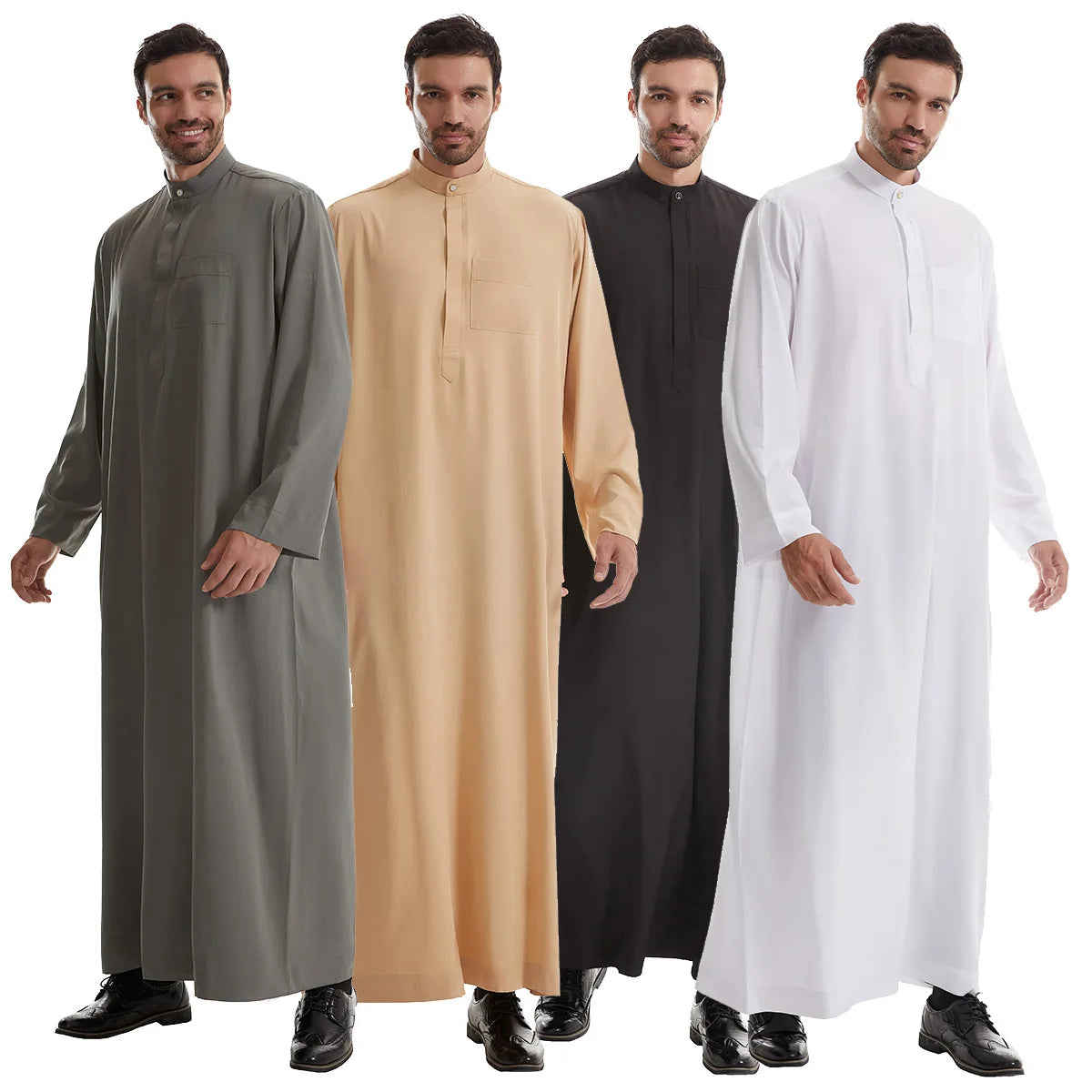 Muslim Abaya Prayer Kaftan Men Kimono