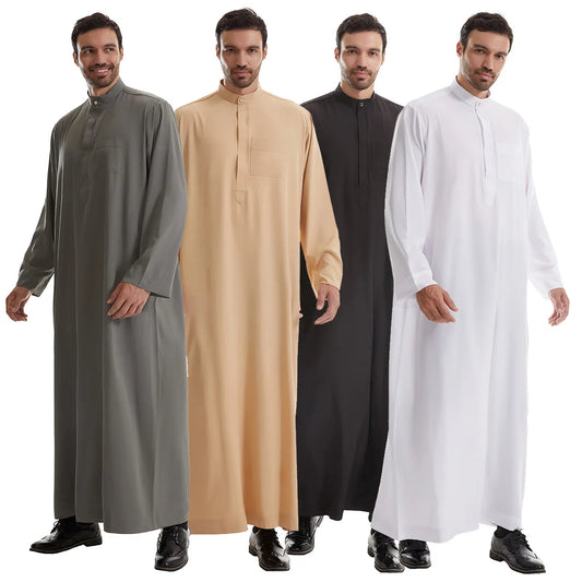 Muslim Abaya Prayer Kaftan Men Kimono