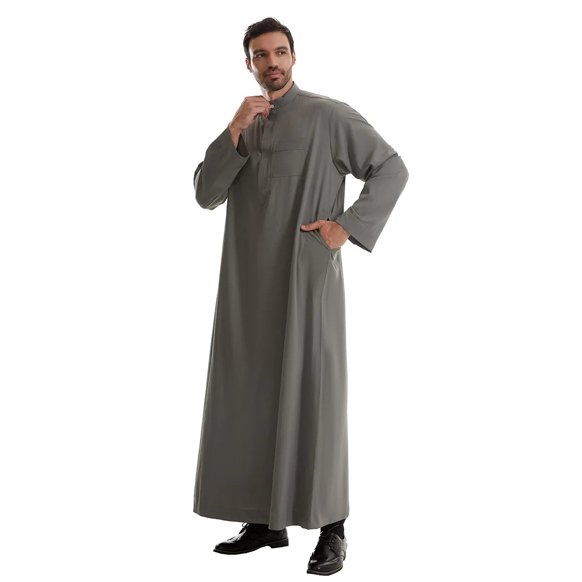 Muslim Abaya Prayer Kaftan Men Kimono